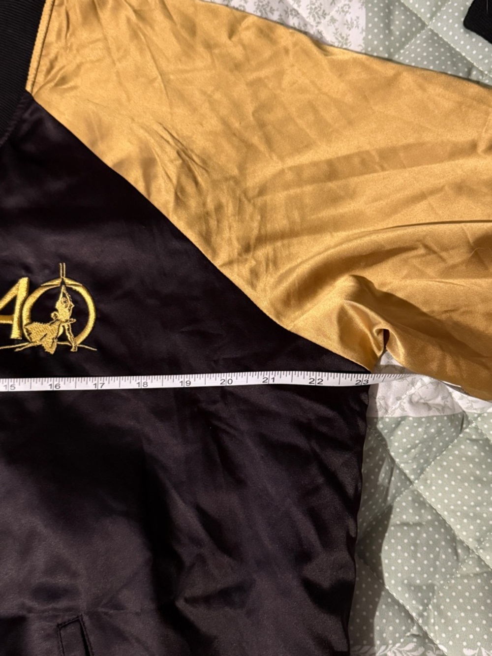 Star Wars Her Universe 40th Anniversary Satin Bomber Embroidered Jacket - Large - Picture 9 of 12